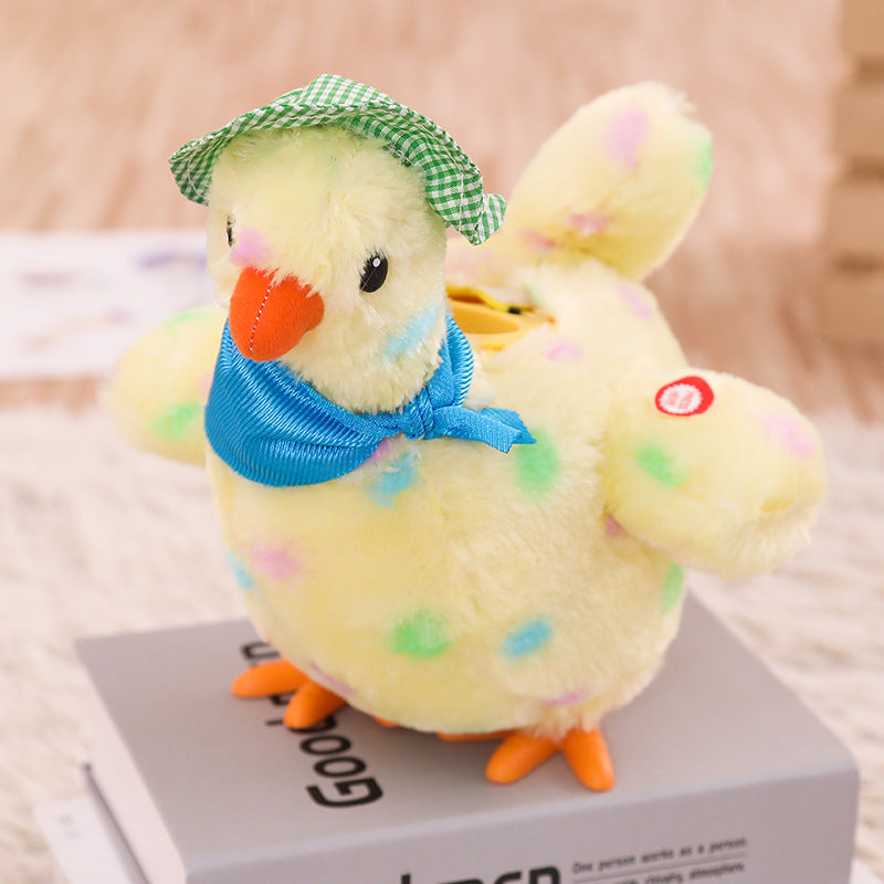 Electric Crazy Plush Chicken