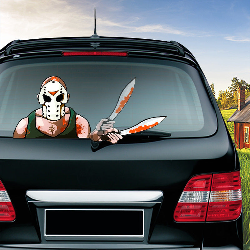 Halloween Car Wiper Stickers