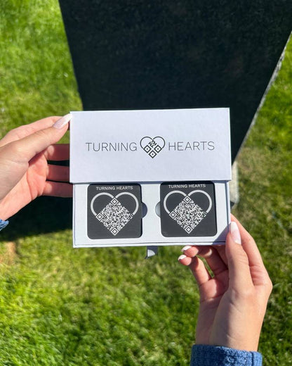 Turning Hearts Medallion（support customizd for family and pets）