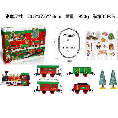 Electric Brick Train Xmas