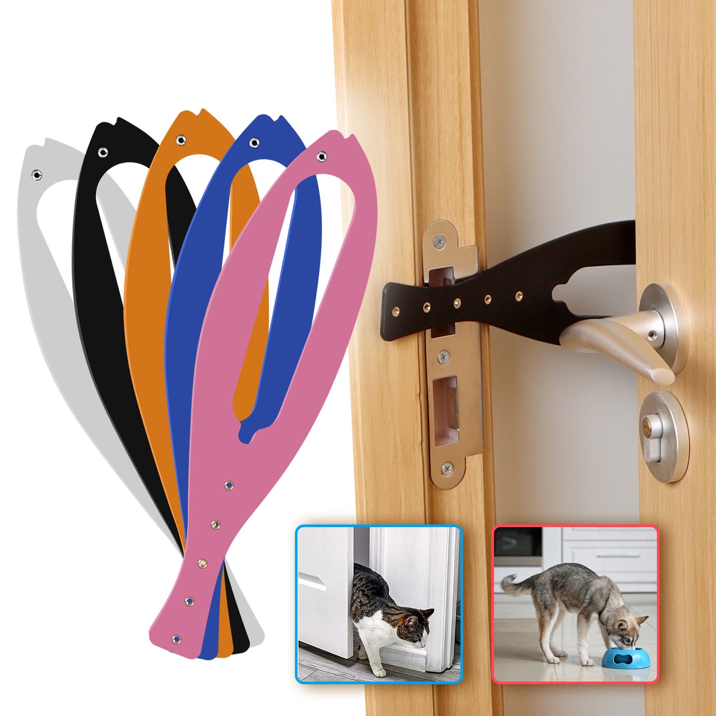 Cat Door Holder Latch