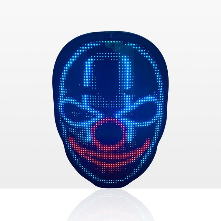 Puloux DIY Patterns LED Glowing Mask