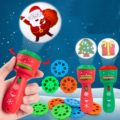 Christmas Patterns Flashlight Projector