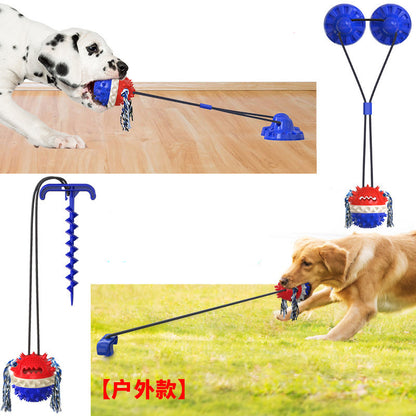 Suction Cup Tug of War Dog Toy