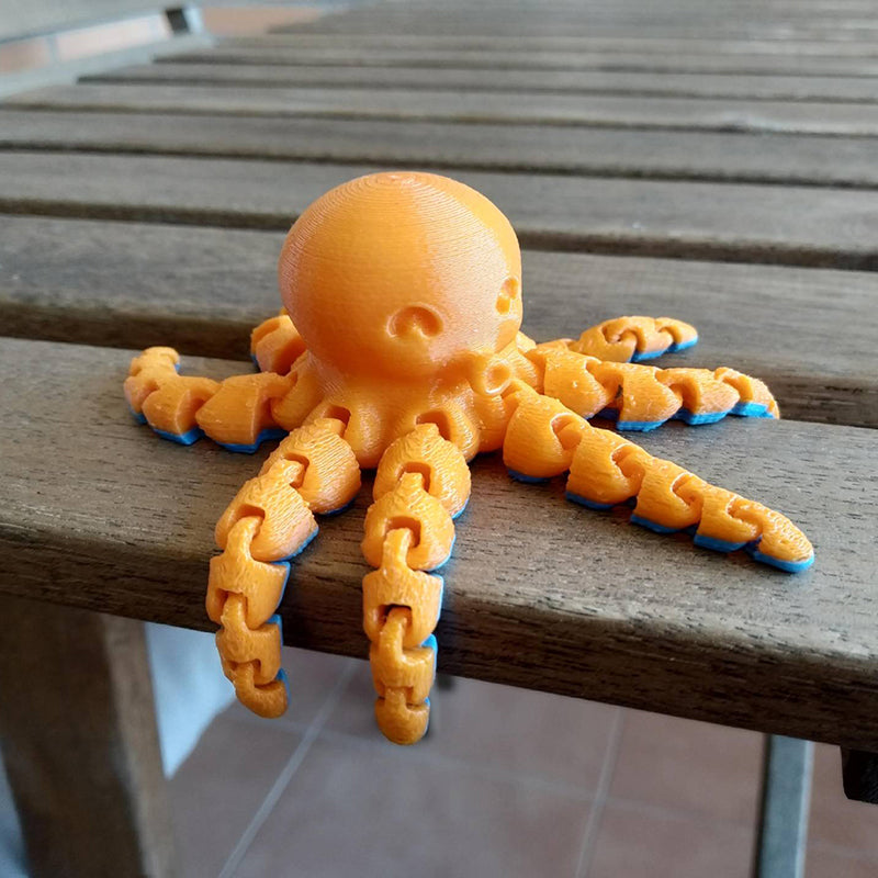 3D Jointed Octopus