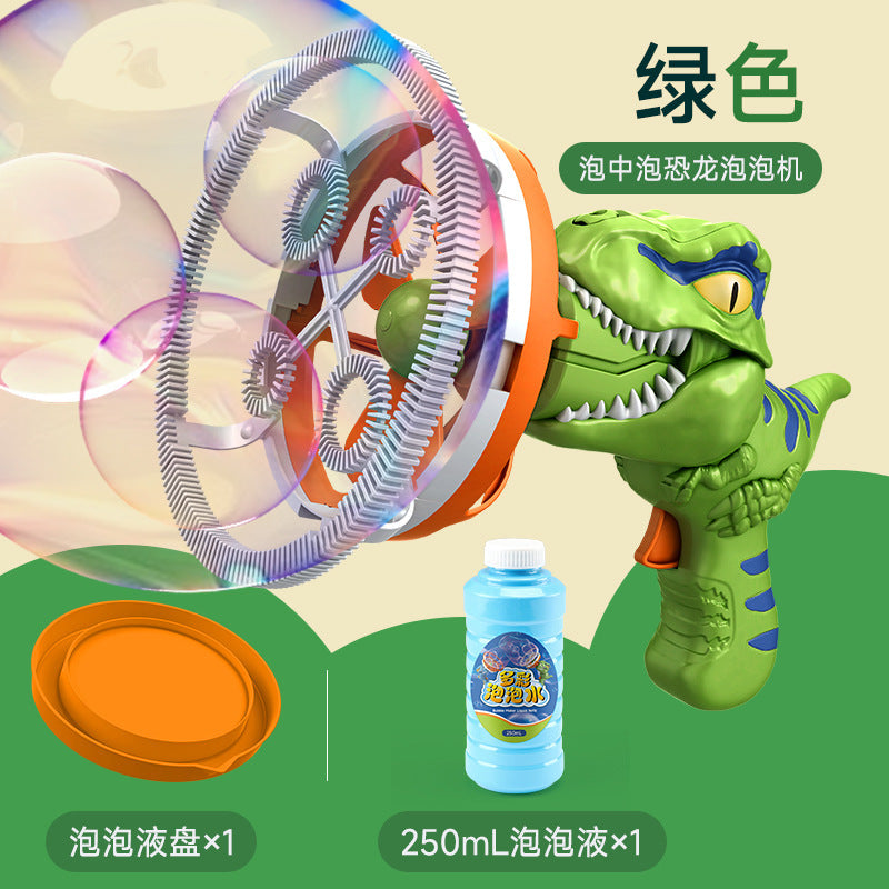 Electric Dinosaur Bubble Machine