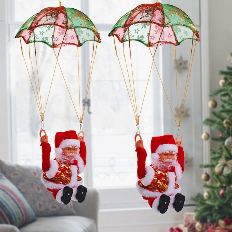 Electric Chimney Climbing Santa Claus