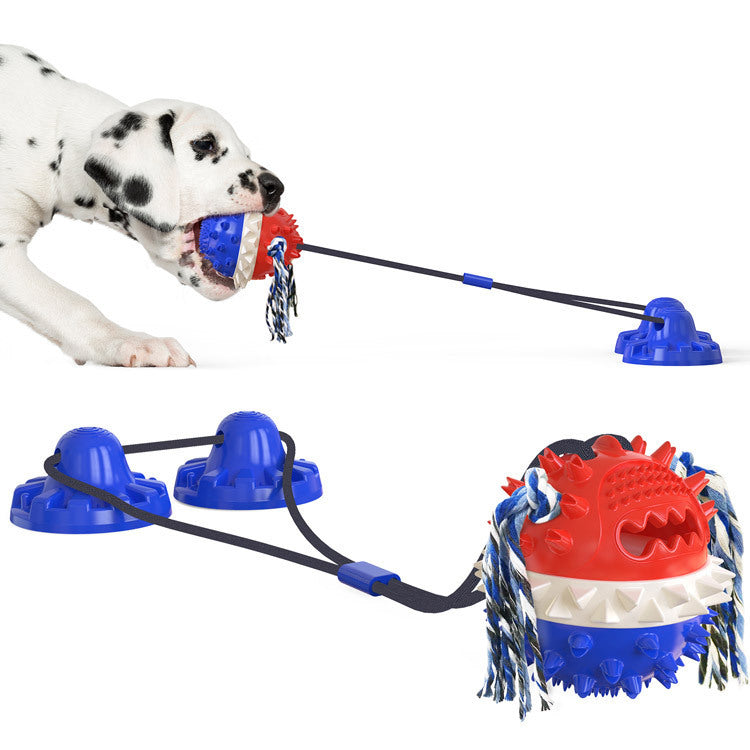 Suction Cup Tug of War Dog Toy