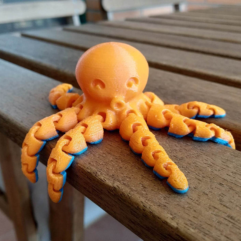 3D Jointed Octopus