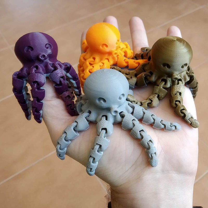 3D Jointed Octopus