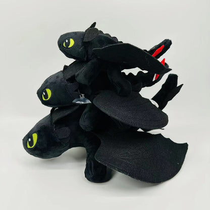 Winged Dinosaur Plush Dragon Car or Helmet Decoration