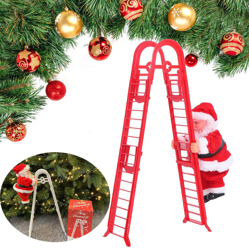 Electric Chimney Climbing Santa Claus