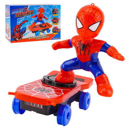 Rolling Scooter Spiderman