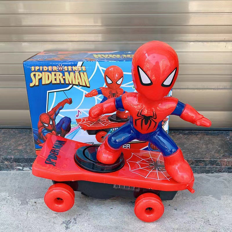 Rolling Scooter Spiderman