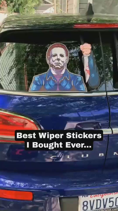 Halloween Car Wiper Stickers