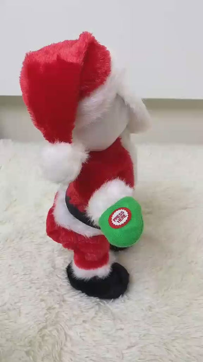 Santa Claus Twists His Butt