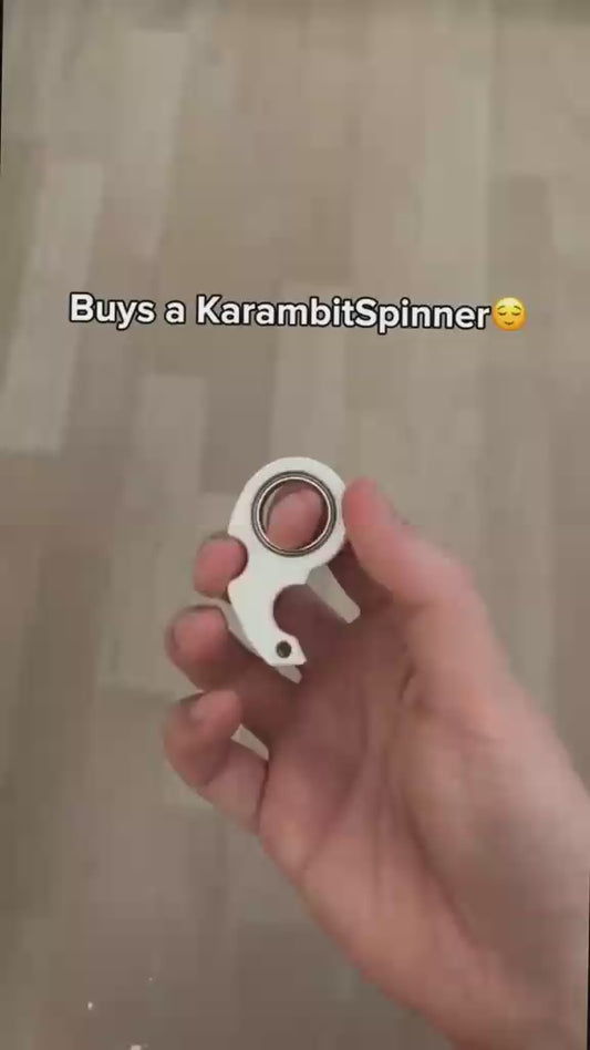 Fingertip Rotating Keychain