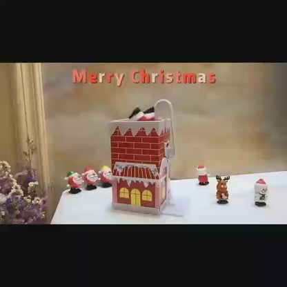 Electric Chimney Climbing Santa Claus