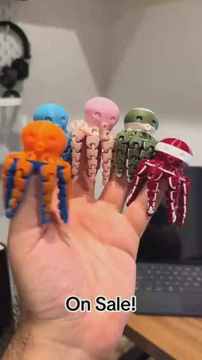 3D Jointed Octopus