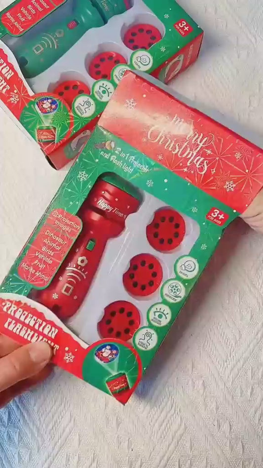 Christmas Patterns Flashlight Projector