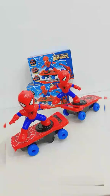 Rolling Scooter Spiderman