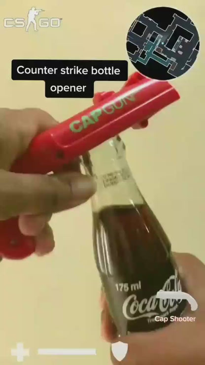 Cap Gun Beer Bottle Opener