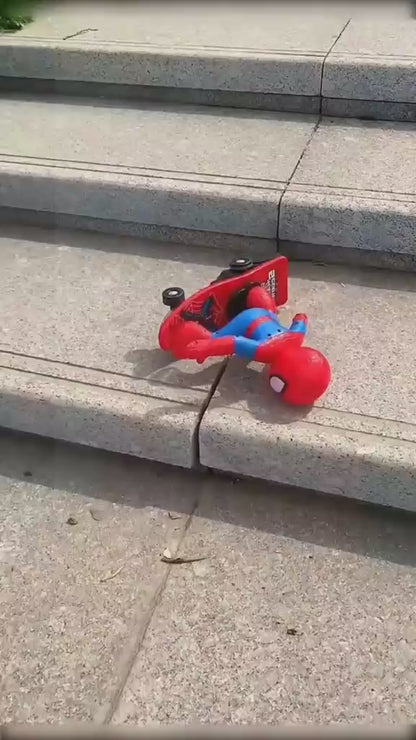 Rolling Scooter Spiderman