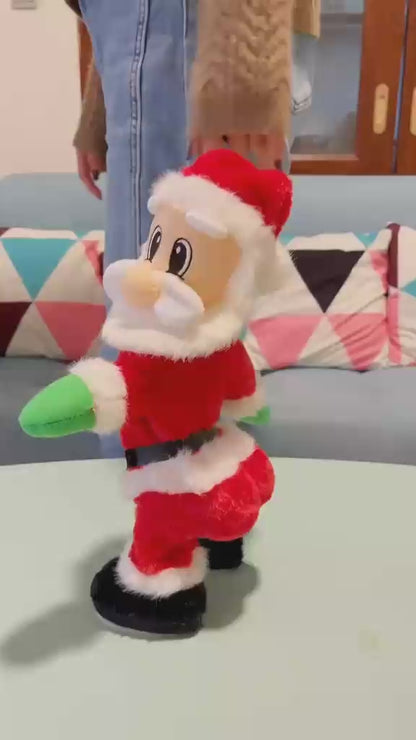 Santa Claus Twists His Butt