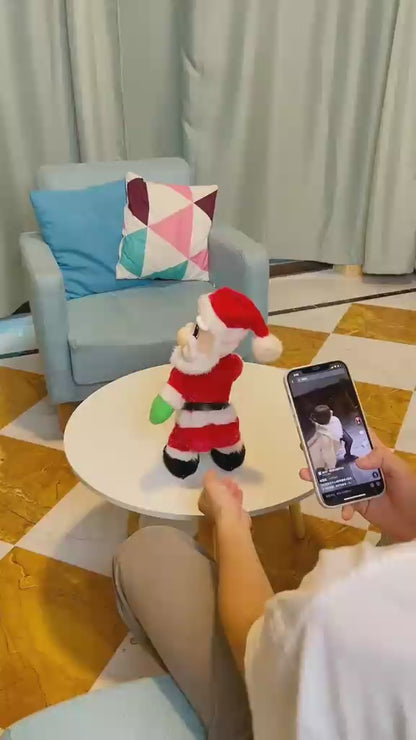 Santa Claus Twists His Butt