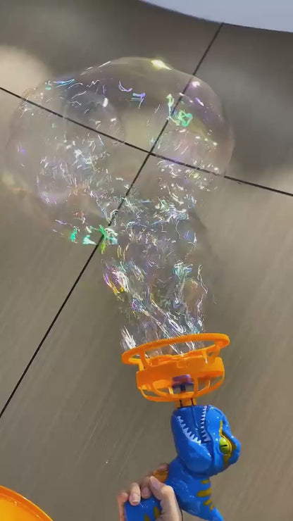 Electric Dinosaur Bubble Machine