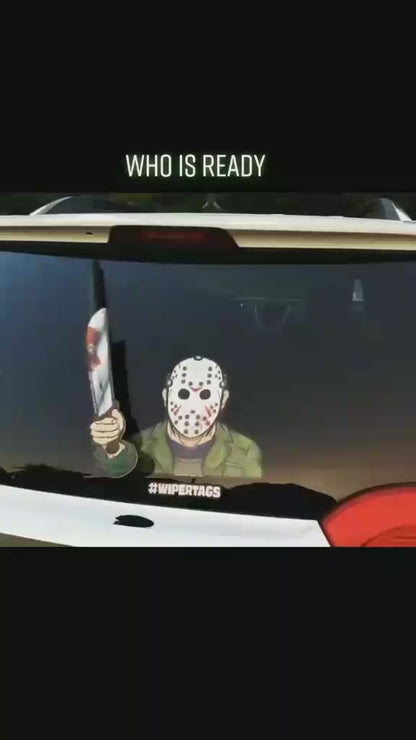 Halloween Car Wiper Stickers